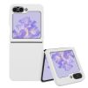 Etui Kwmobile do Samsung Galaxy Z Flip6, białe, silikonowe, KWM000021SK006C