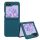 Etui Kwmobile do Samsung Galaxy Z Flip6, niebieskie, silikonowe, KWM000021SK007C