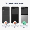 Etui Kwmobile do Samsung Galaxy Z Flip6, niebieskie, silikonowe, KWM000021SK007C