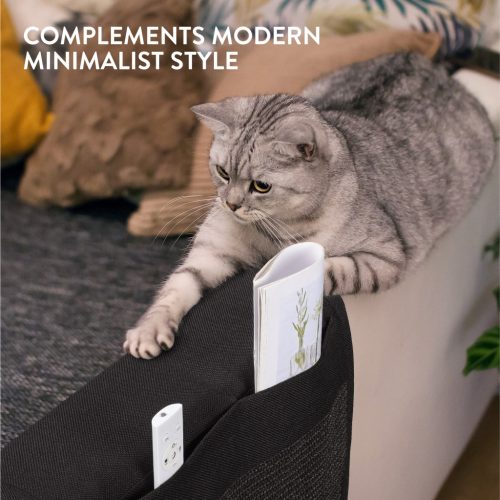 Protectie canapea Navaris, cu spatiu de depozitare, 128x45x1 cm, sisal, NAV000009XT004C