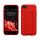 Etui Kwmobile do Apple iPhone SE (2022)/iPhone SE (2020)/iPhone 8, czerwone, silikonowe, KWM000015WB005C