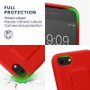 Etui Kwmobile do Apple iPhone SE (2022)/iPhone SE (2020)/iPhone 8, czerwone, silikonowe, KWM000015WB005C