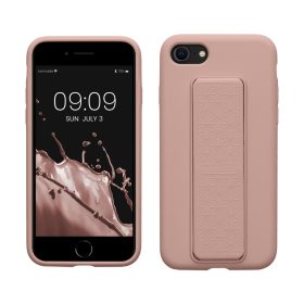   Etui Kwmobile do Apple iPhone SE (2022)/iPhone SE (2020)/iPhone 8, jasnoróżowe, silikonowe, KWM000015WB008C