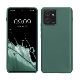   Etui Kwmobile do Motorola ThinkPhone, zielone, silikonowe, KWM000018PC002C