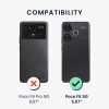 Etui Kwmobile do Poco F6, czarne, silikonowe, KWM000020OW001C