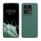 Etui Kwmobile do Motorola Edge 50 Ultra, zielone, silikonowe, KWM000022SX004C
