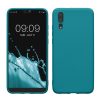 Etui Kwmobile do Huawei P20, niebieskie, silikonowe, KWM000008PX017C