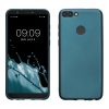 Etui Kwmobile do Huawei Enjoy 7s/P Smart (2017), niebieskie, silikonowe, KWM000008SM005C