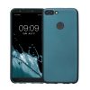 Etui Kwmobile do Huawei Enjoy 7s/P Smart (2017), niebieskie, silikonowe, KWM000008SM005C