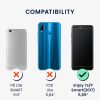 Etui Kwmobile do Huawei Enjoy 7s/P Smart (2017), niebieskie, silikonowe, KWM000008SM006C