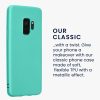 Etui Kwmobile do Samsung Galaxy S9, zielone, silikonowe, KWM000008TO012C