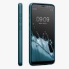 Etui Kwmobile do Samsung Galaxy A8 (2018), niebieskie, silikonowe, KWM0000093L013C