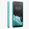 Etui Kwmobile do Samsung Galaxy A8 (2018), jasnozielone, silikonowe, KWM0000093L014C