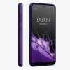 Etui Kwmobile do Samsung Galaxy A8 (2018), niebieskie, silikonowe, KWM0000093L015C