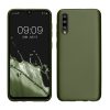 Etui Kwmobile do Samsung Galaxy A50, zielone, silikonowe, KWM000009TA018C