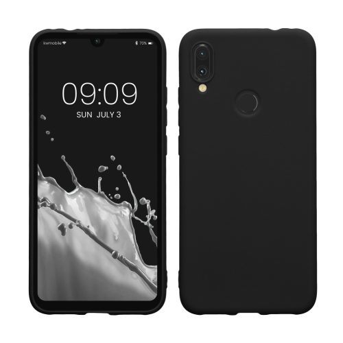 Etui Kwmobile do Xiaomi Redmi Note 7/Note7 Pro, czarne, silikonowe, KWM000009UH006C