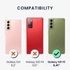 Etui Kwmobile do Samsung Galaxy S21 FE, niebieskie, silikonowe, KWM000013FE017C