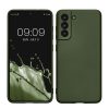 Etui Kwmobile do Samsung Galaxy S21 FE, zielone, silikonowe, KWM000013FE018C