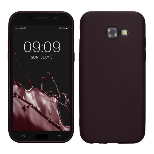 Etui Kwmobile do Samsung Galaxy A5 (2017), Ciemny Fiolet, Silikon, KWM0000156F010C