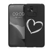 Etui Kwmobile do Xiaomi Redmi 10C, czarno-białe, silikonowe, KWM000017II002C