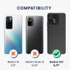 Etui Kwmobile do Xiaomi Redmi 10C, czarno-białe, silikonowe, KWM000017II002C
