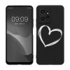 Etui Kwmobile do Xiaomi Redmi Note 12, czarno-białe, silikonowe, KWM000018UH002C
