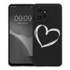 Etui Kwmobile do Xiaomi Redmi Note 12, czarno-białe, silikonowe, KWM000018UH002C