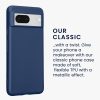 Etui Kwmobile do Google Pixel 8, niebieskie, silikonowe, KWM0000208J010C