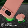 Etui Kwmobile ze smyczą do Google Pixel 8, różowe, silikonowe, KWM0000208T007C