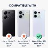 Zestaw etui i folii ochronnej Kwmobile do Xiaomi Redmi Note 13 Pro 5G, wielokolorowy, silikon/szkło hartowane, KWM000020OX002C