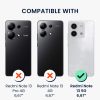 Zestaw etui i folii ochronnej Kwmobile do Xiaomi Redmi Note 13, wielokolorowy, silikon/szkło hartowane, KWM000020OZ001C