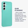 Etui Kwmobile do Samsung Galaxy A55 5G, zielone, silikonowe, KWM000021MI013C