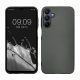 Etui Kwmobile do Samsung Galaxy A15 5G, szare, silikonowe, KWM000021MJ009C