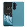 Etui Kwmobile do Samsung Galaxy A25, niebieskie, silikonowe, KWM000021MZ010C