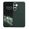 Etui Kwmobile do Samsung Galaxy A35, zielone, silikonowe, KWM000021PC008C