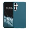 Etui Kwmobile do Samsung Galaxy A35, niebieskie, silikonowe, KWM000021PC010C