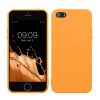 Etui Kwmobile do Apple iPhone 5/iPhone 5s/iPhone SE, pomarańczowe, silikonowe, KWM000007UT015C