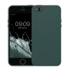 Etui Kwmobile do Apple iPhone 5/iPhone 5s/iPhone SE, zielone, silikonowe, KWM000007UT016C
