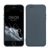 Etui Kwmobile do Apple iPhone 5/iPhone 5s/iPhone SE, ciemnozielone, silikonowe, KWM000007UT017C