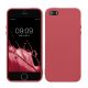 Etui Kwmobile do Apple iPhone 5/iPhone 5s/iPhone SE, ciemnoróżowe, silikonowe, KWM000007UT021C