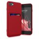 Etui Kwmobile do Apple iPhone SE (2022)/iPhone SE (2020)/iPhone 8, ciemnoróżowe, silikonowe, KWM0000134I018C