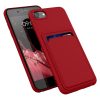Etui Kwmobile do Apple iPhone SE (2022)/iPhone SE (2020)/iPhone 8, ciemnoróżowe, silikonowe, KWM0000134I018C