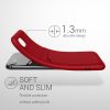 Etui Kwmobile do Apple iPhone SE (2022)/iPhone SE (2020)/iPhone 8, ciemnoróżowe, silikonowe, KWM0000134I018C