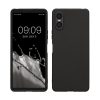 Etui Kwmobile do Sony Xperia 10 VI, czarne, silikonowe, KWM000021TP001C