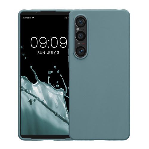 Etui Kwmobile do Sony Xperia 1 VI, jasnozielone, silikonowe, KWM000021TR004C