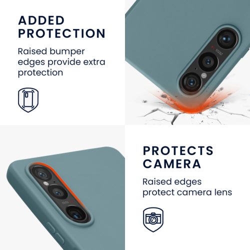 Etui Kwmobile do Sony Xperia 1 VI, jasnozielone, silikonowe, KWM000021TR004C