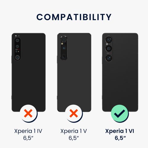 Etui Kwmobile do Sony Xperia 1 VI, jasnozielone, silikonowe, KWM000021TR004C