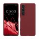 Etui Kwmobile do Sony Xperia 1 VI, Fioletowe, Silikonowe, KWM000021TR005C