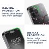Zestaw etui i folii ochronnej Kwmobile do Apple iPhone 15 Pro Max, wielokolorowy, silikon/szkło hartowane, KWM000022TG001C