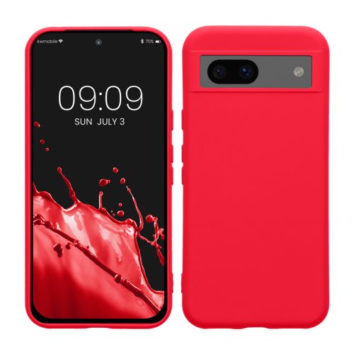 Etui Kwmobile do Google Pixel 8a, różowe, silikonowe, KWM000020LB009C